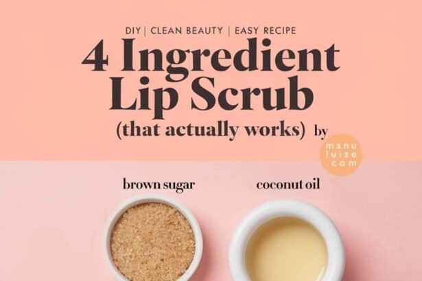 Sugar lip scrub DIY recipe