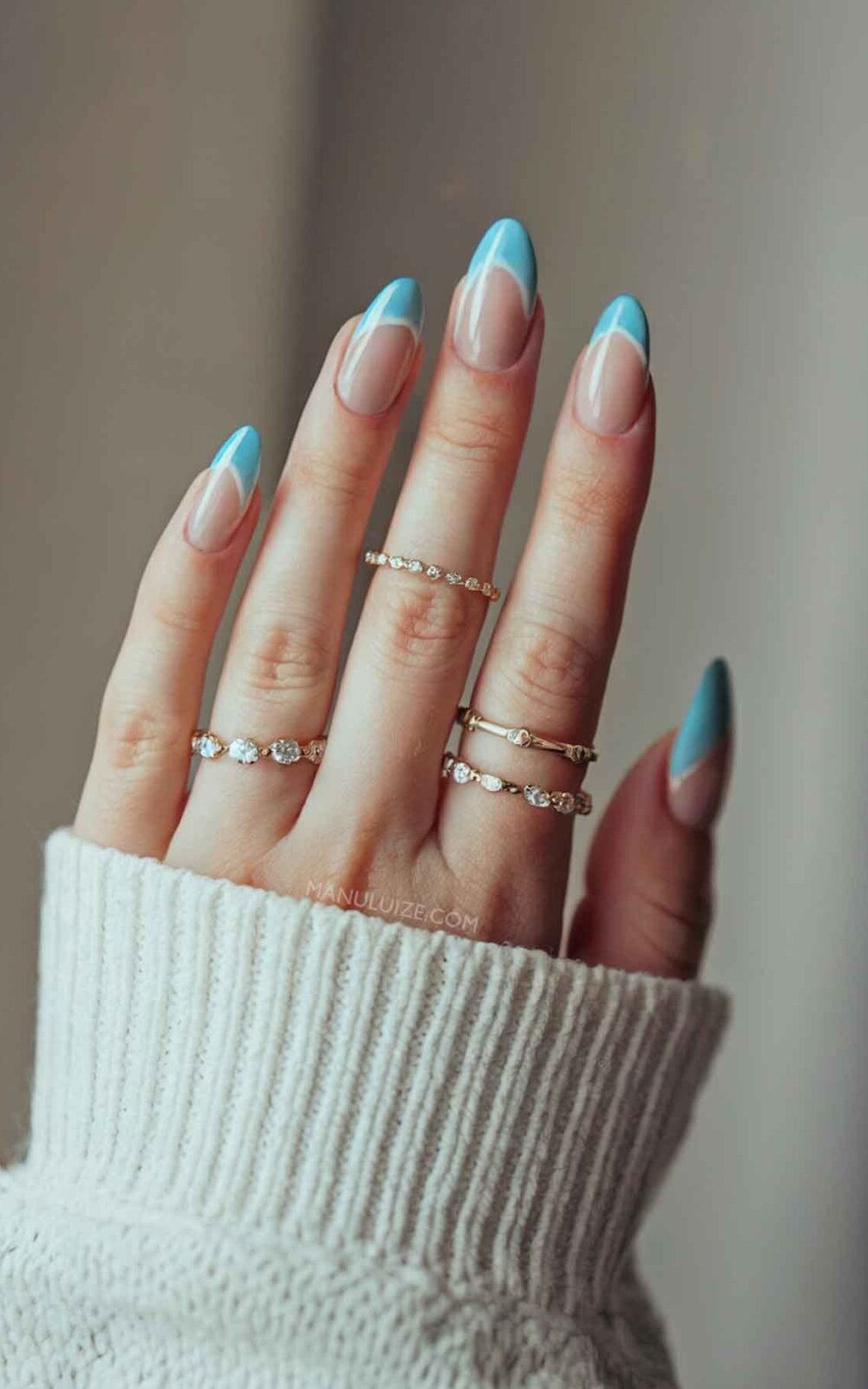 Cute french tips manicure Cute french tips manicure