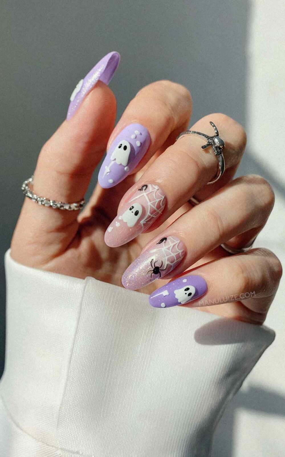 Pastel halloween nails Pastel halloween nails