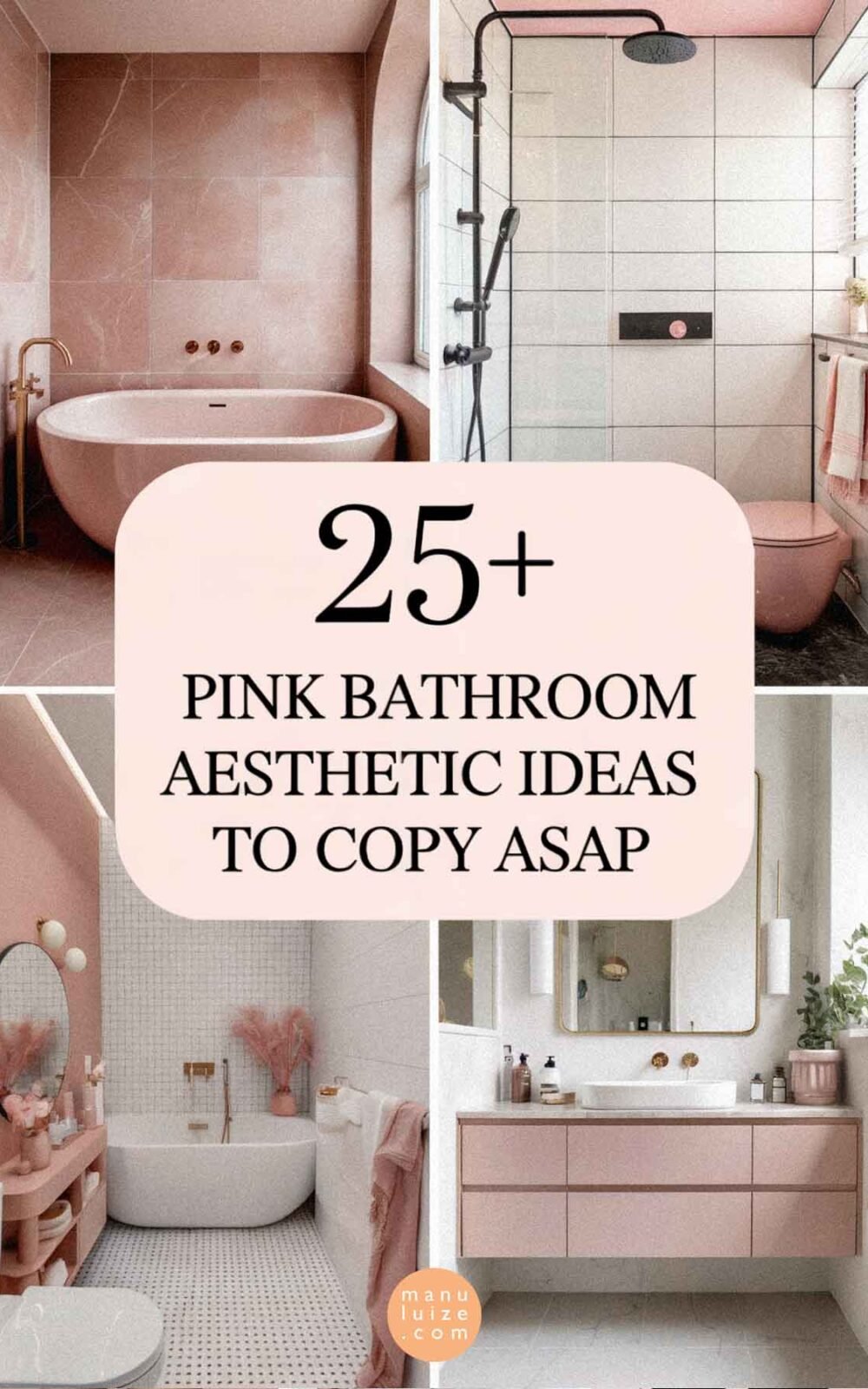 Pink aesthetic bathroom ideas Pink aesthetic bathroom ideas