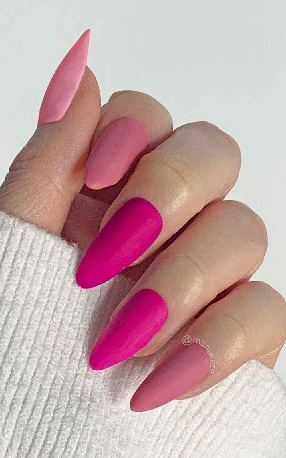 Pink shades for summer nails Pink shades for summer nails