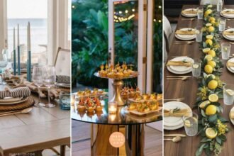 Easy summer table setting ideas