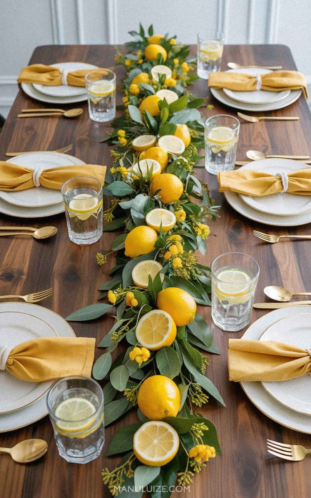 Lemon table decor ideas