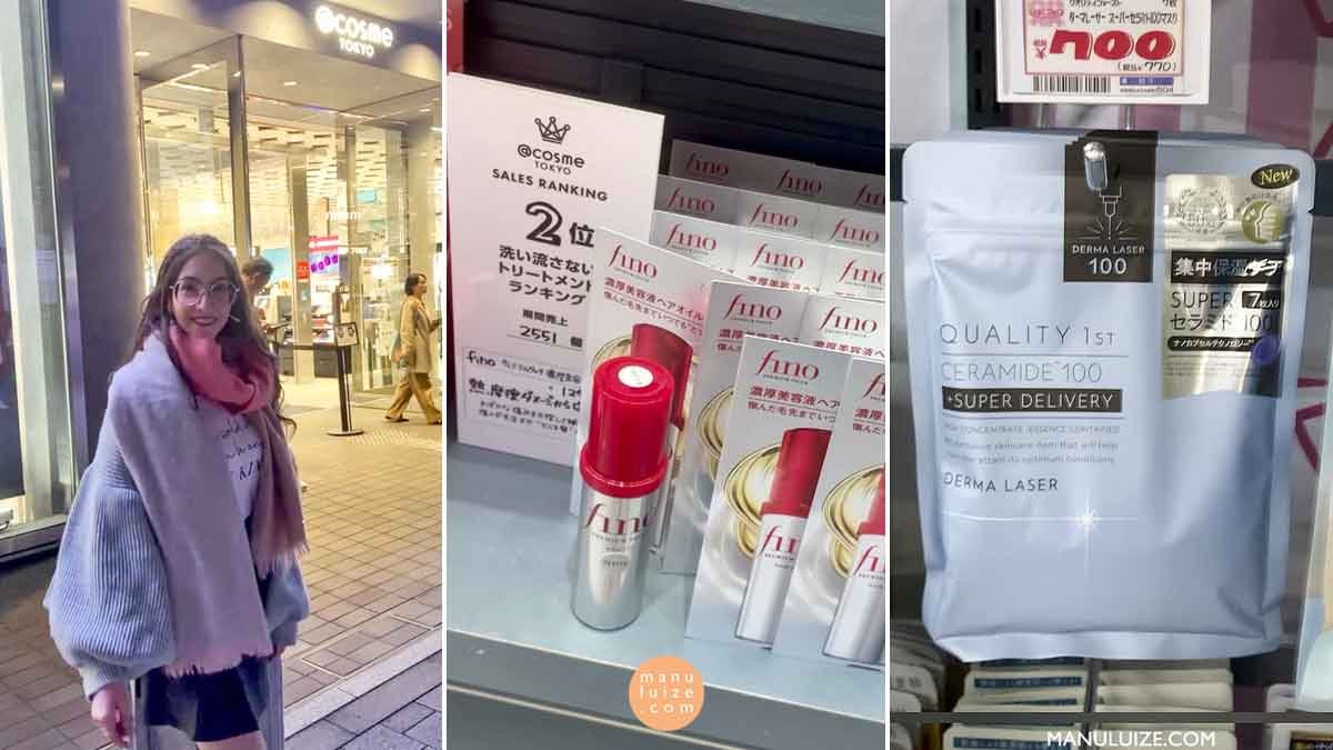 beauty, skincare and makeup shopping in Japan