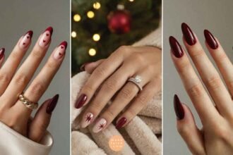 Burgundy nail ideas