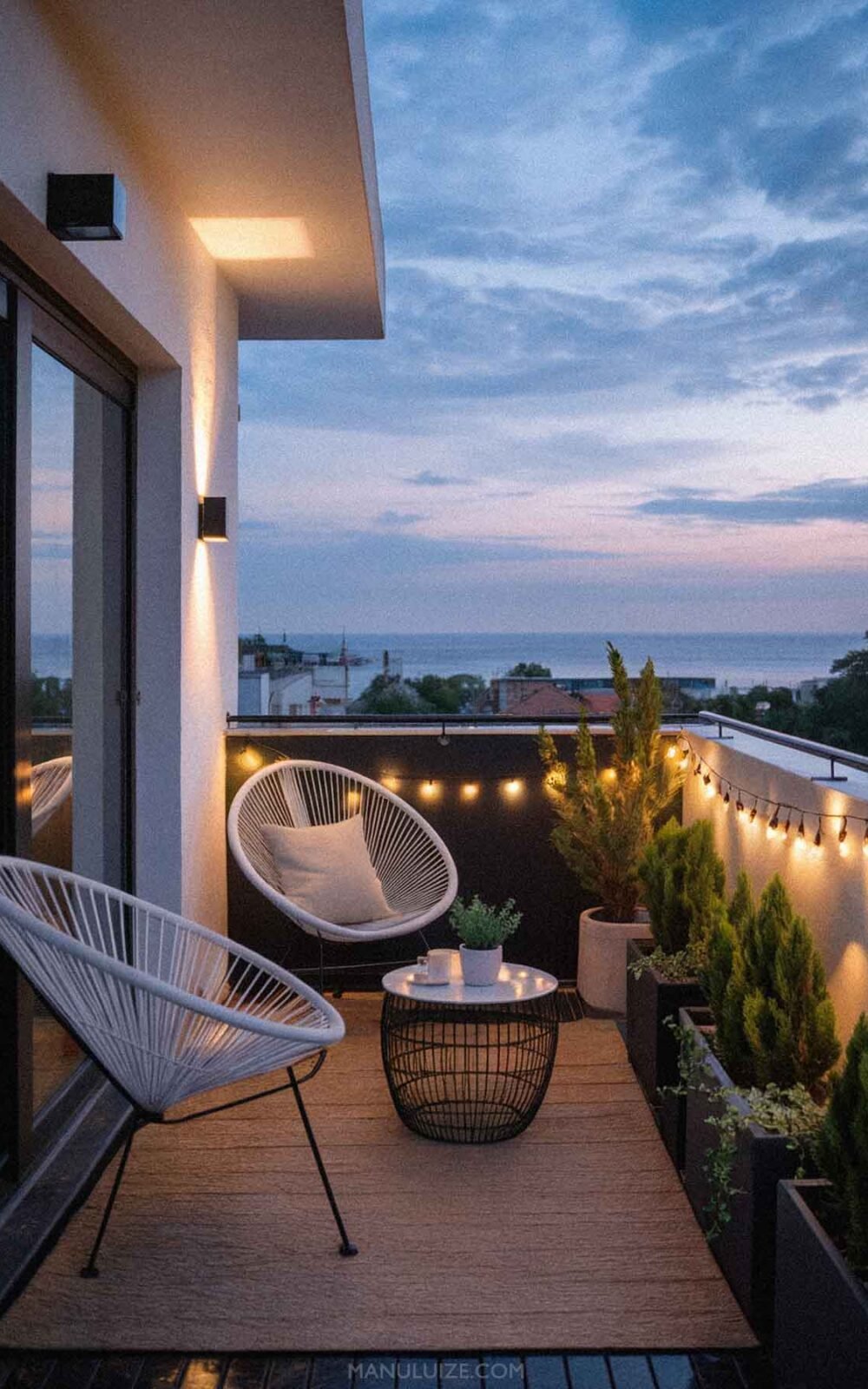 Modern decor for outdoor