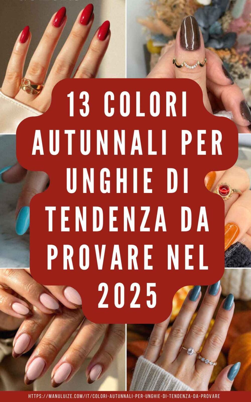 13 Colori per unghie autunnali