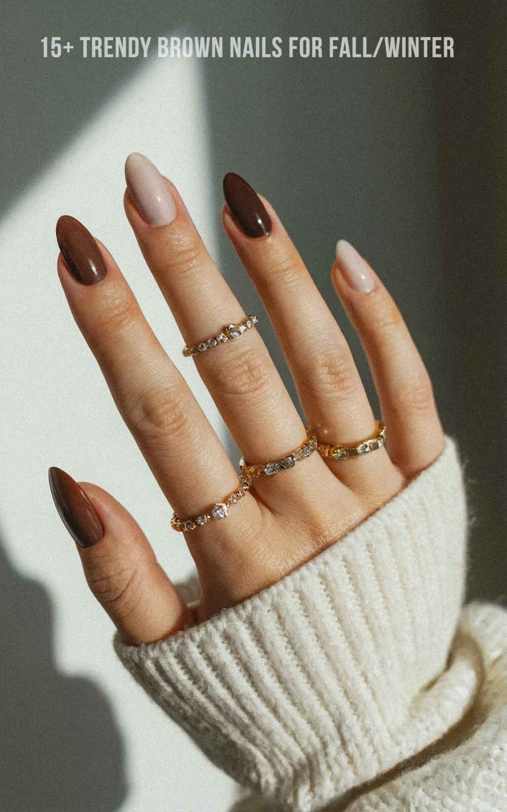 15 Trendy Brown Nails for Fall/Winter