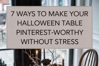7 Ways to Make Your Halloween Table Pinterest-Worthy Without Stress