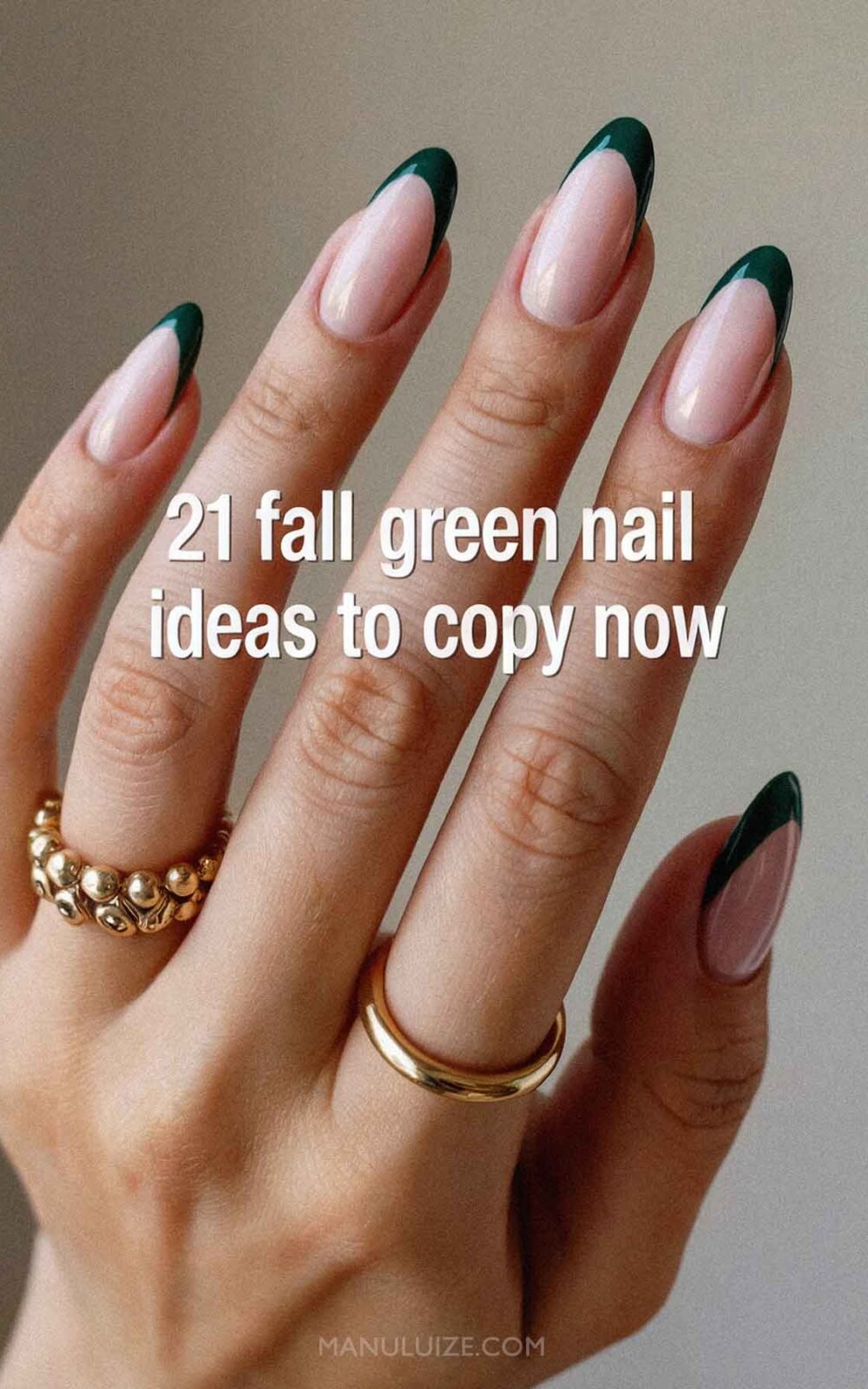 French green manicure French green manicure