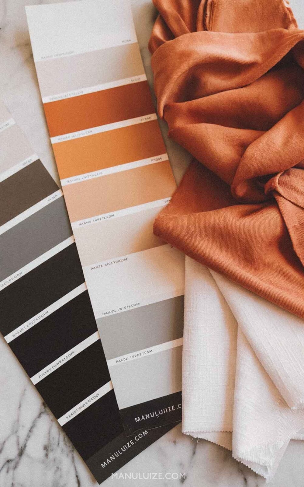 Halloween decor color palette
