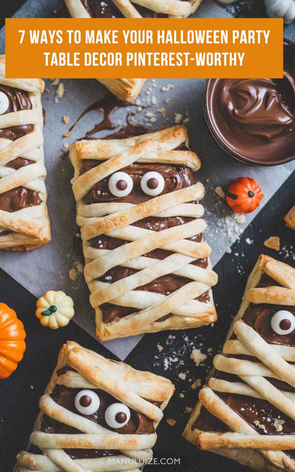 Halloween food for party decor
