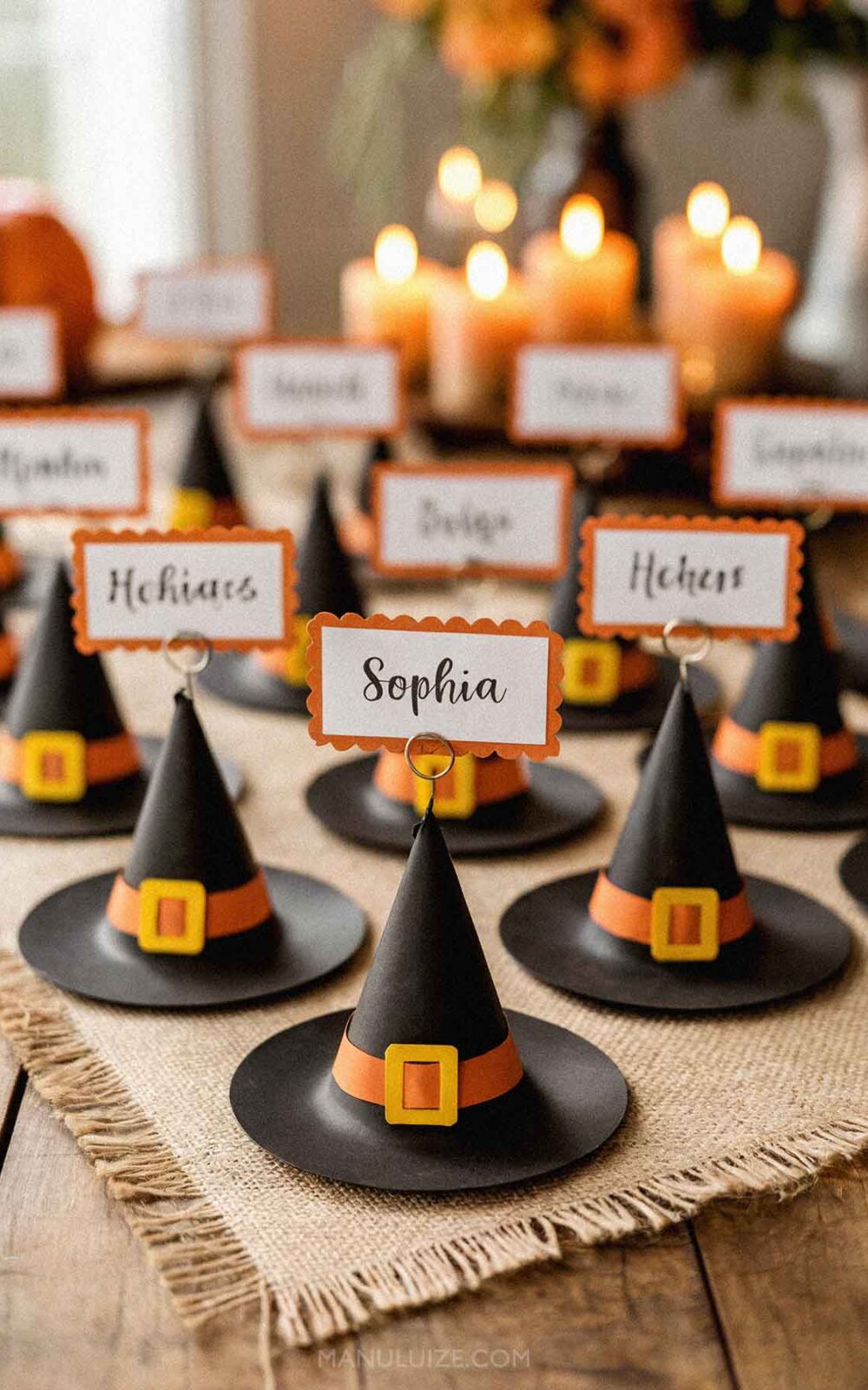 Halloween place card