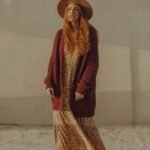 Winter boho chic outfit ideas