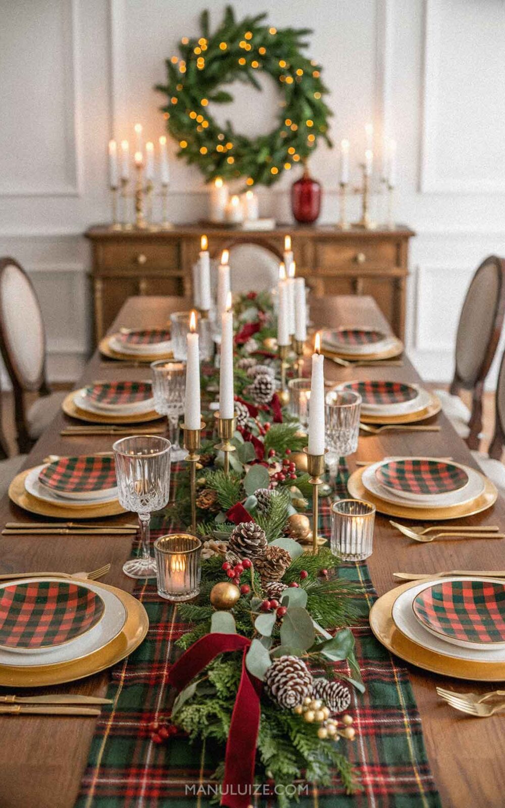 Ralph Lauren Christmas Table Settings