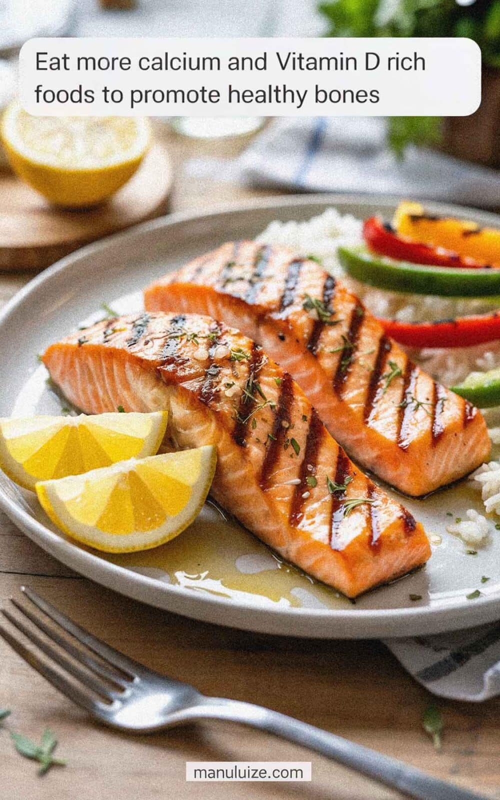 Food rich in calcium and Vitamin D for healthy bone Food rich in calcium and Vitamin D for healthy bone