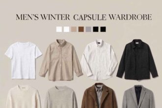 Discover the Men's winter capsule wardrobe
