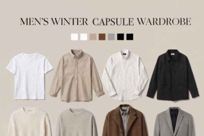 Discover the Men's winter capsule wardrobe