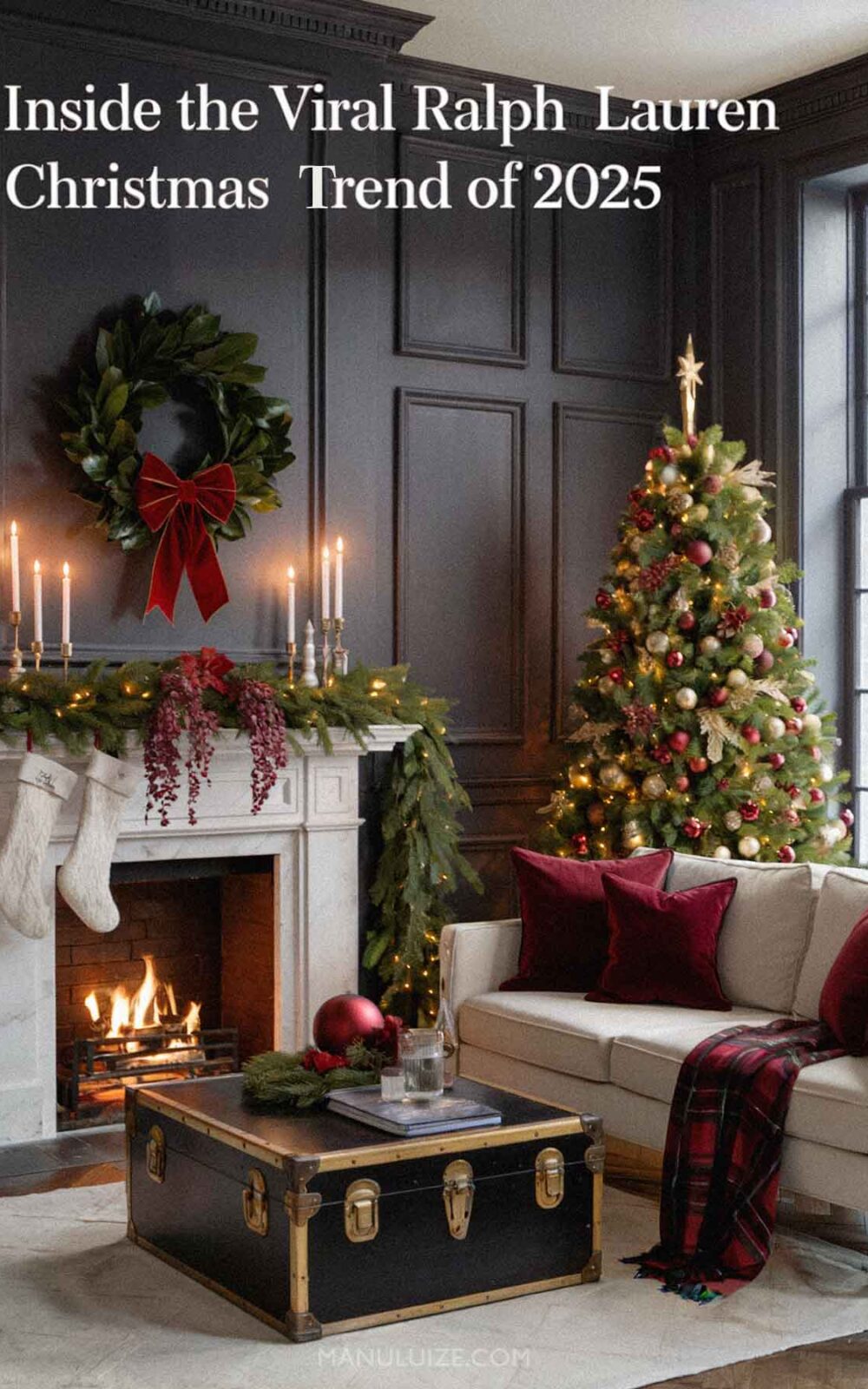 Ralph Lauren aesthetic for Christmas