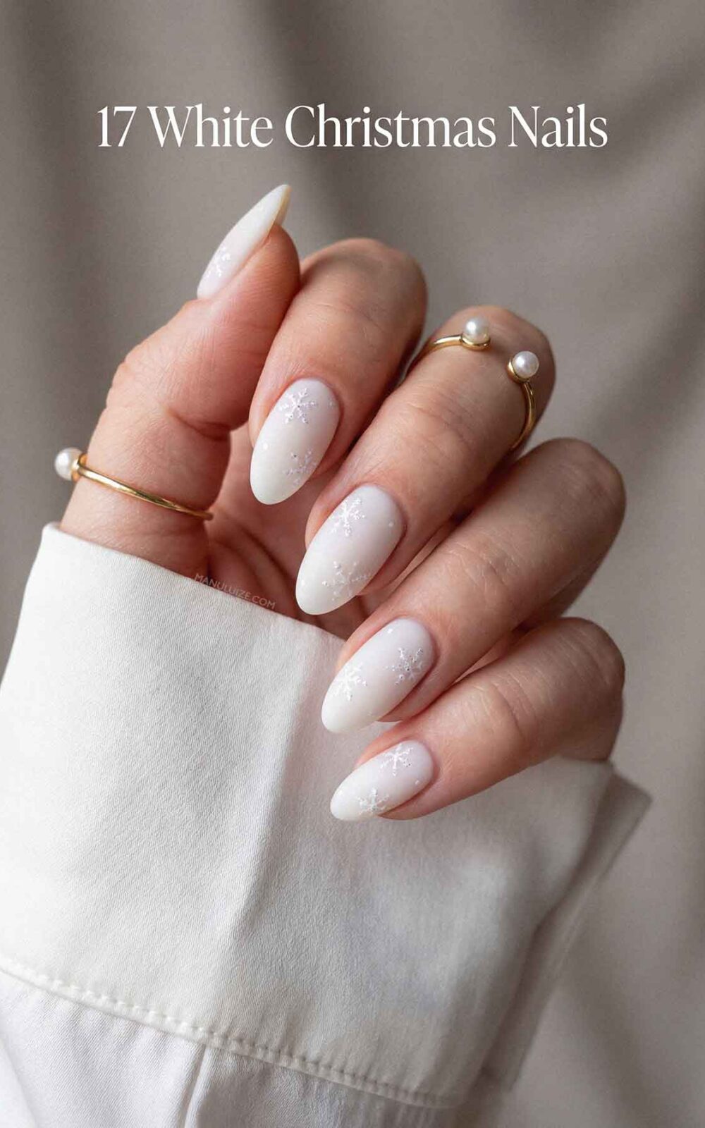 17 White Xmas Nails 17 White Xmas Nails