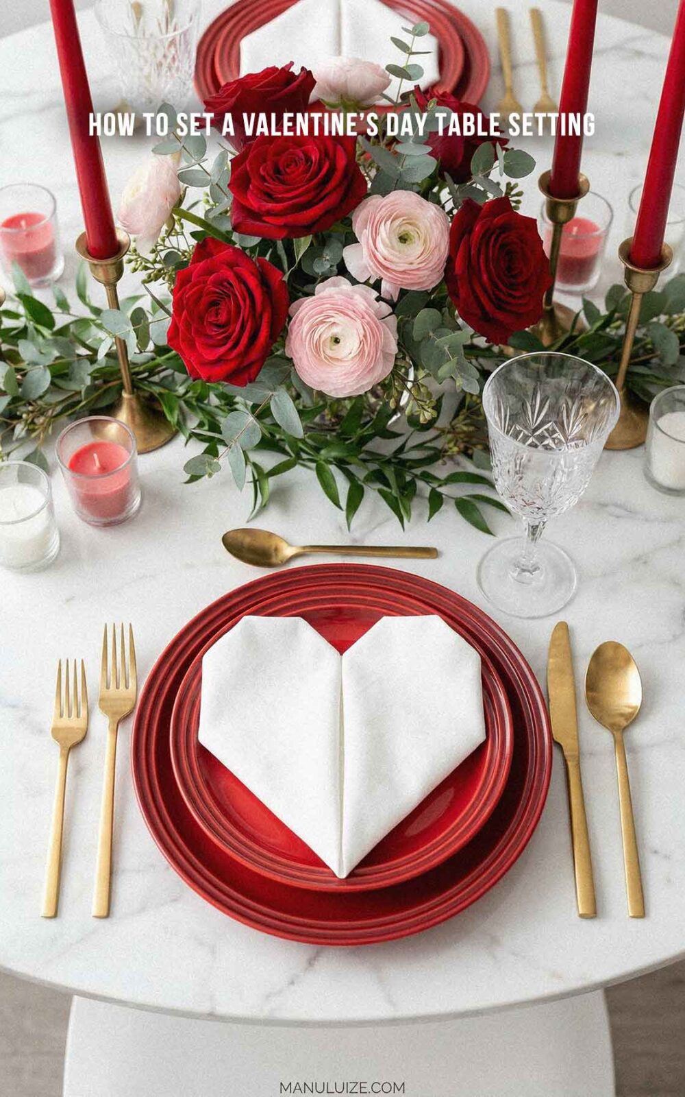 How To Set A Valentine’s Day Table Setting How To Set A Valentine’s Day Table Setting
