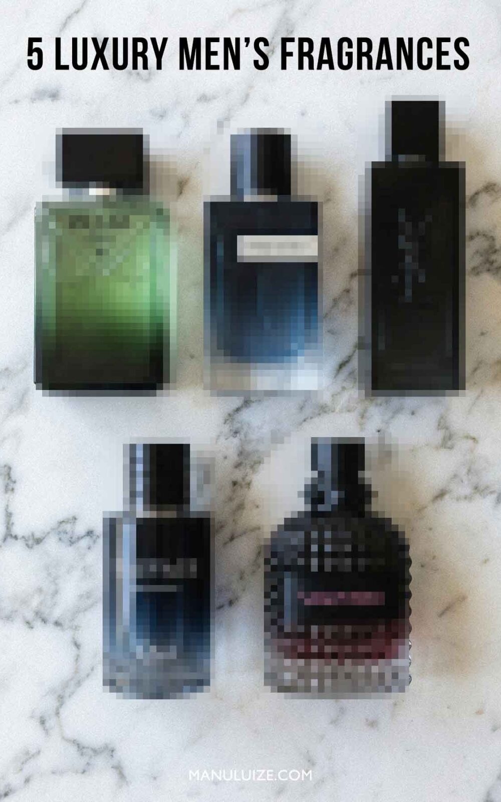 Discover 5 luxury men's fragrances