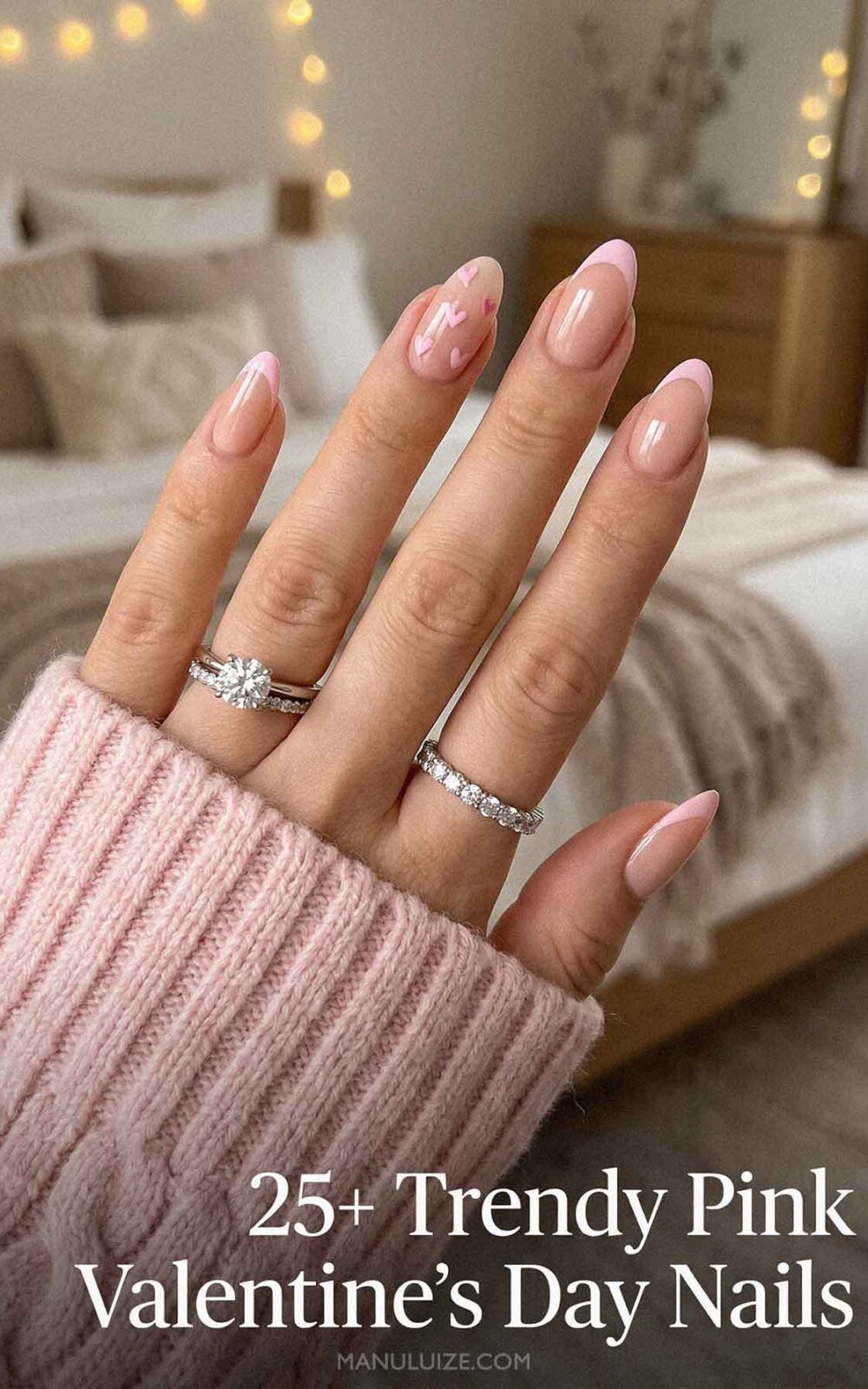 25+ Classy Valentine's Day Nail Ideas
