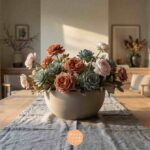 Mud pastel centerpiece ideas for spring
