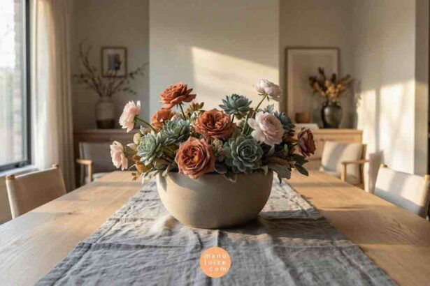 Mud pastel centerpiece ideas for spring
