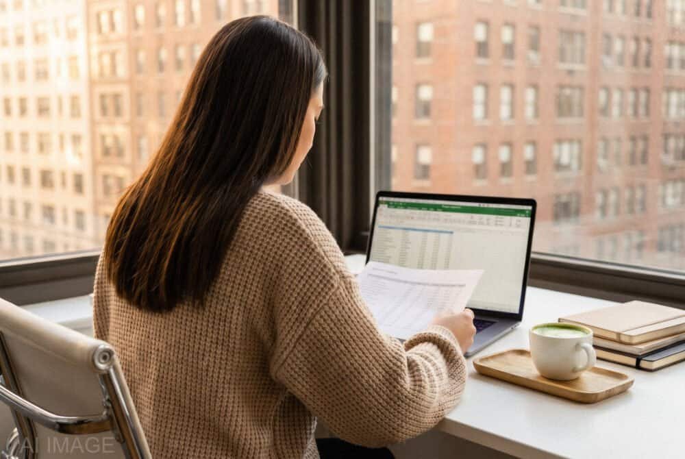 business woman pc