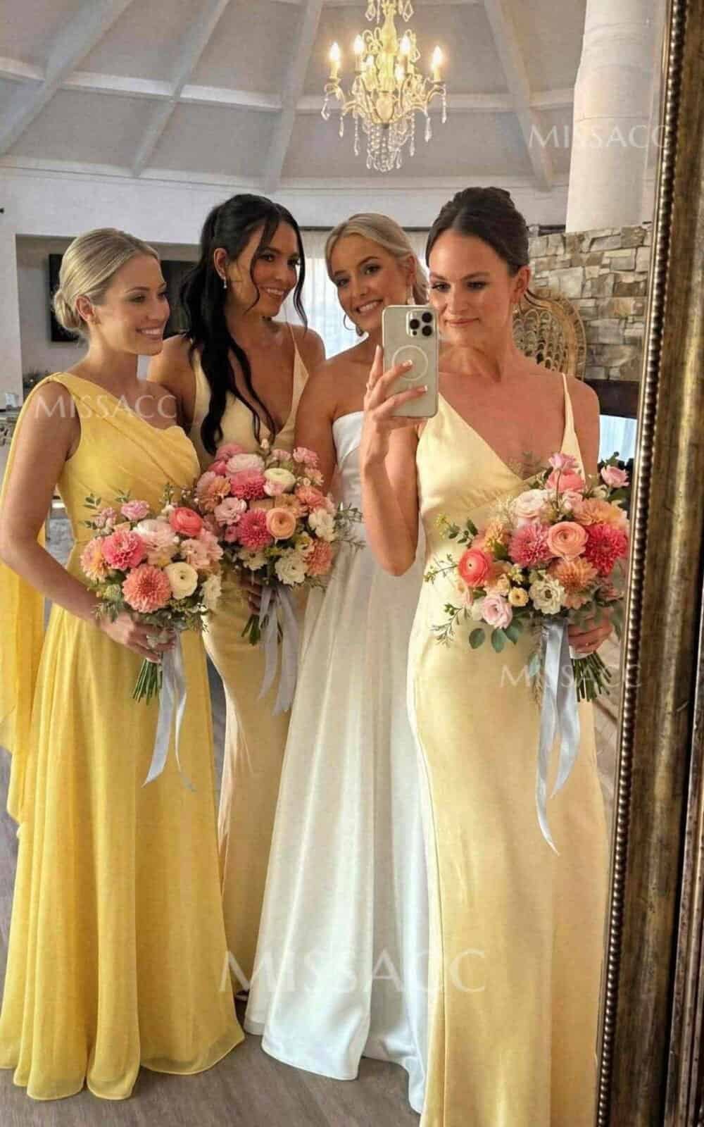 Missacc yellow dresses Missacc yellow dresses