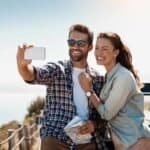 travelling couple