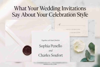 What Your Wedding Invitations Say About Your Celebration Style