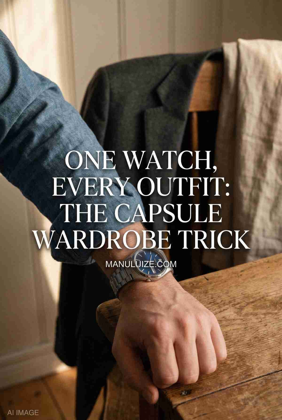 One Watch-Every Outfit-Wardrobe Trick One Watch-Every Outfit-Wardrobe Trick