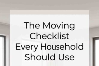 moving checklist
