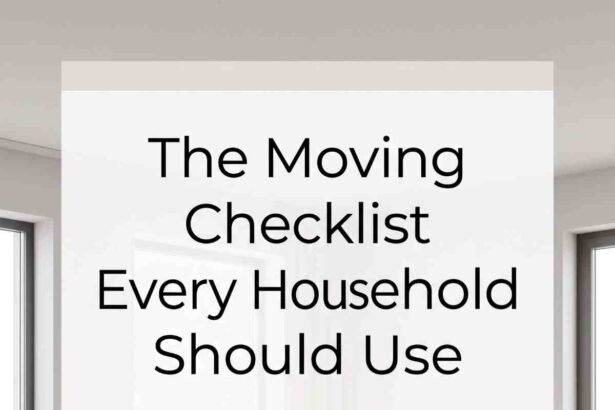 moving checklist