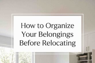 moving out tips and organization tips