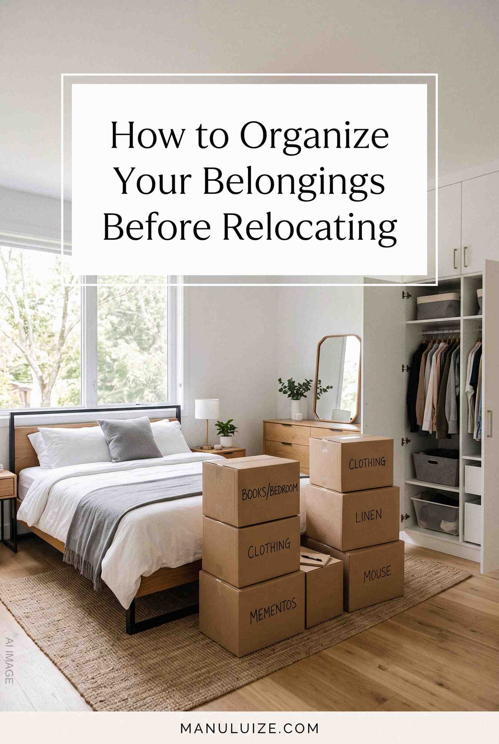 moving out tips and organization tips