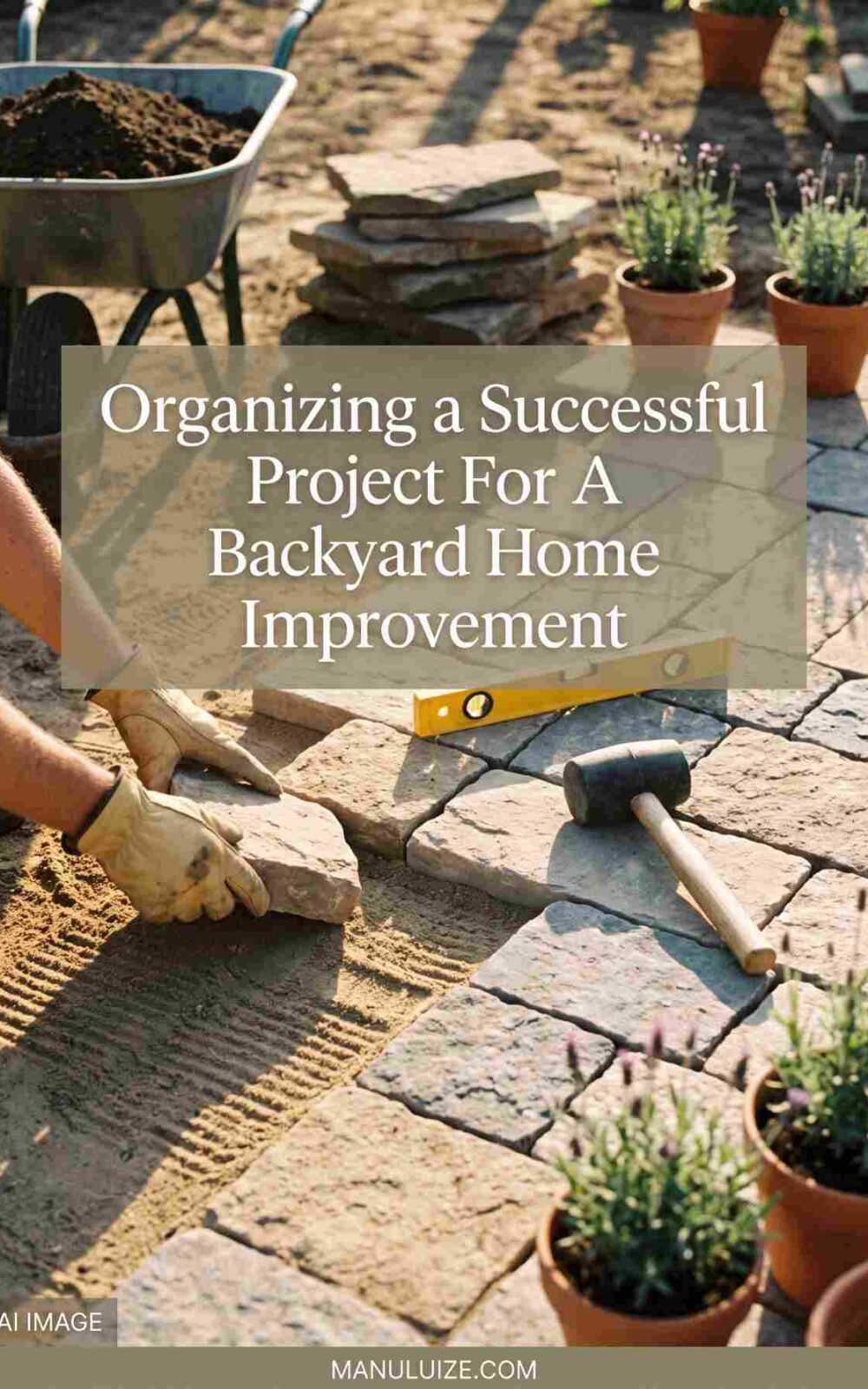 Organizing a Successful Project for backyard