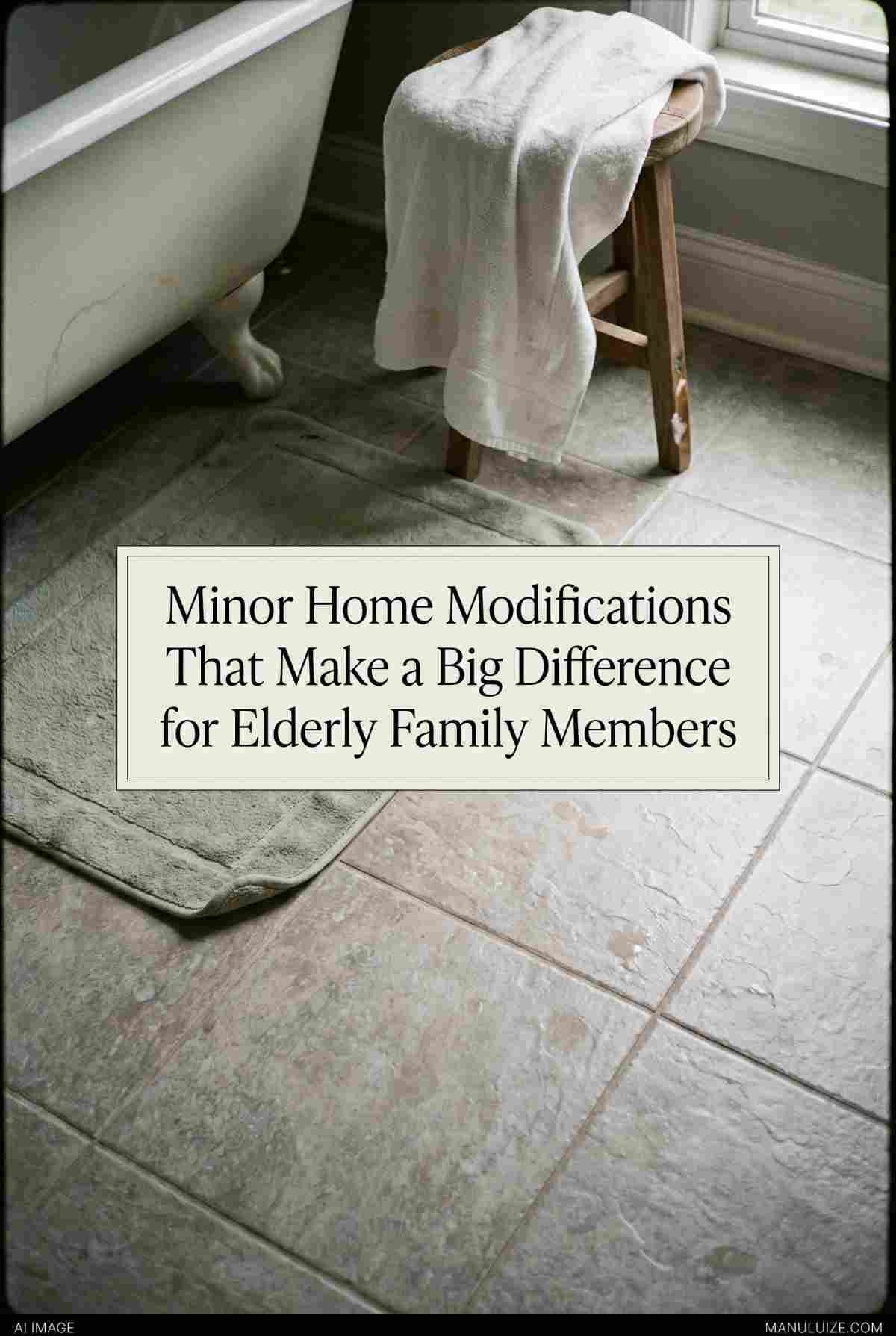 minor home modifications for elderly