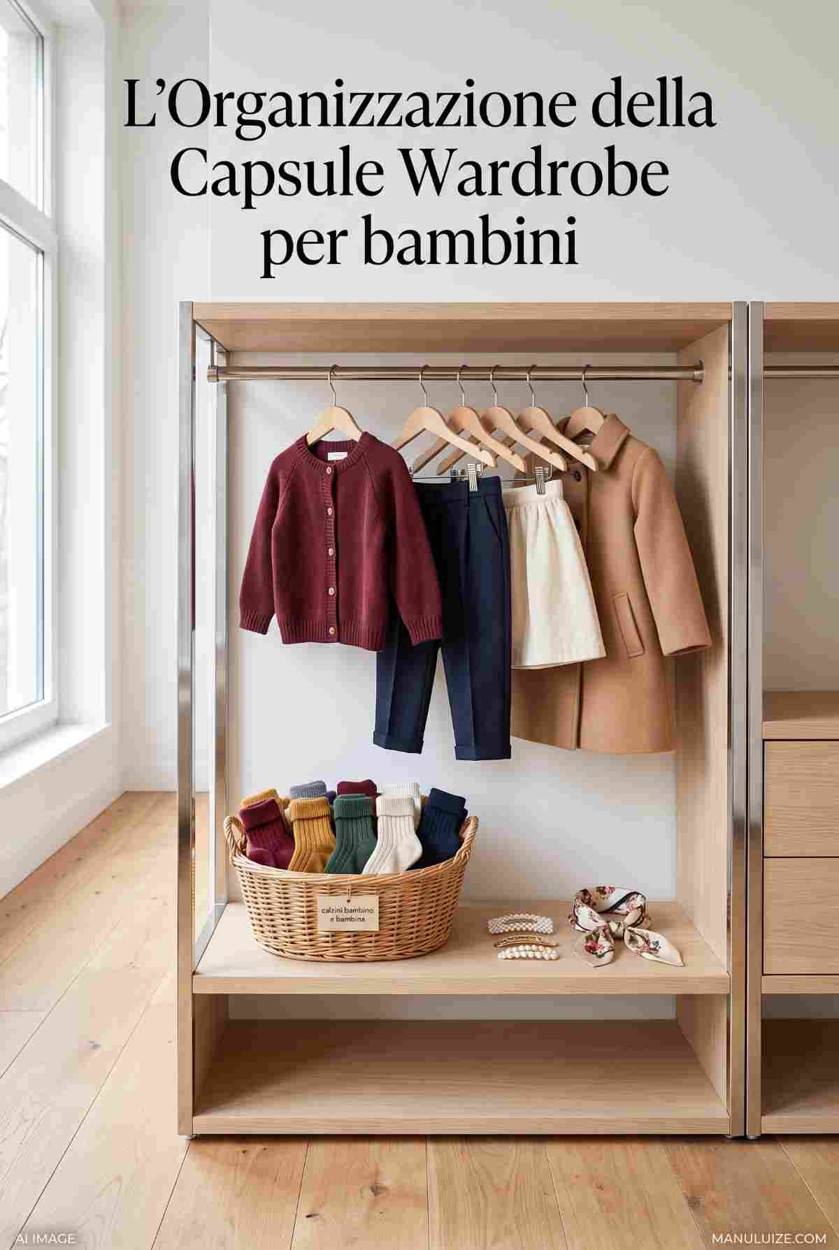 capsule wardrobe per bambini