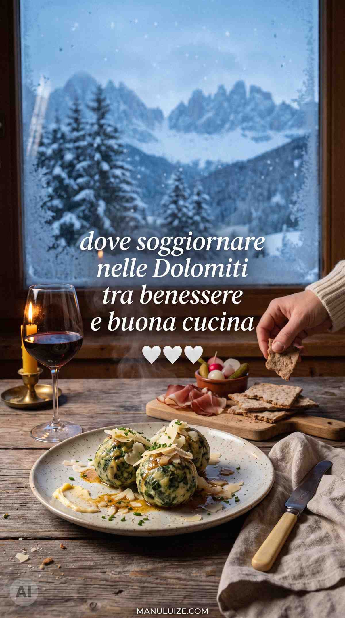 Dove soggiornare nelle Dolomiti tra benessere e buona cucina