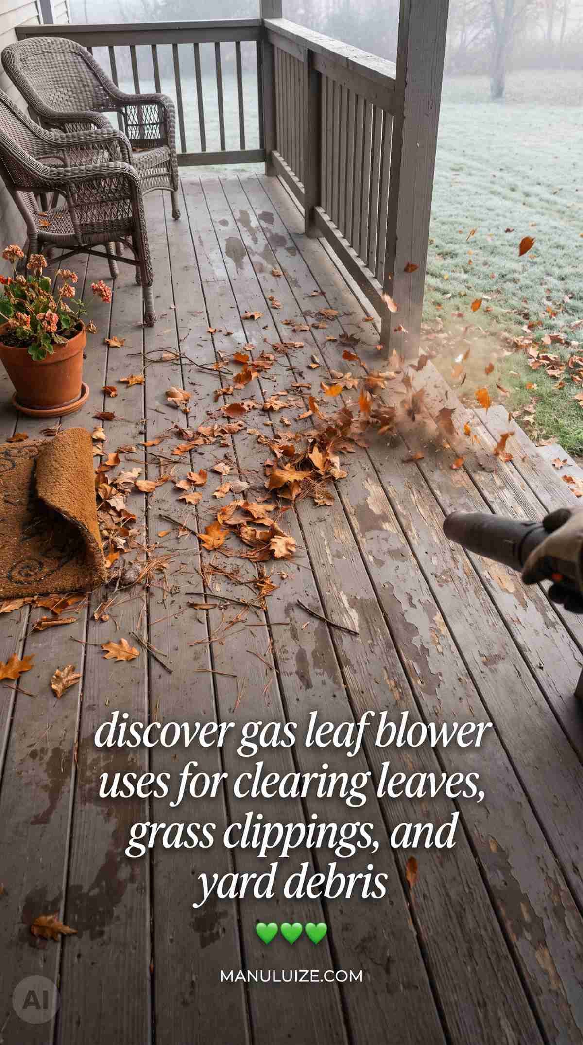 gas leaf blower uses gas leaf blower uses